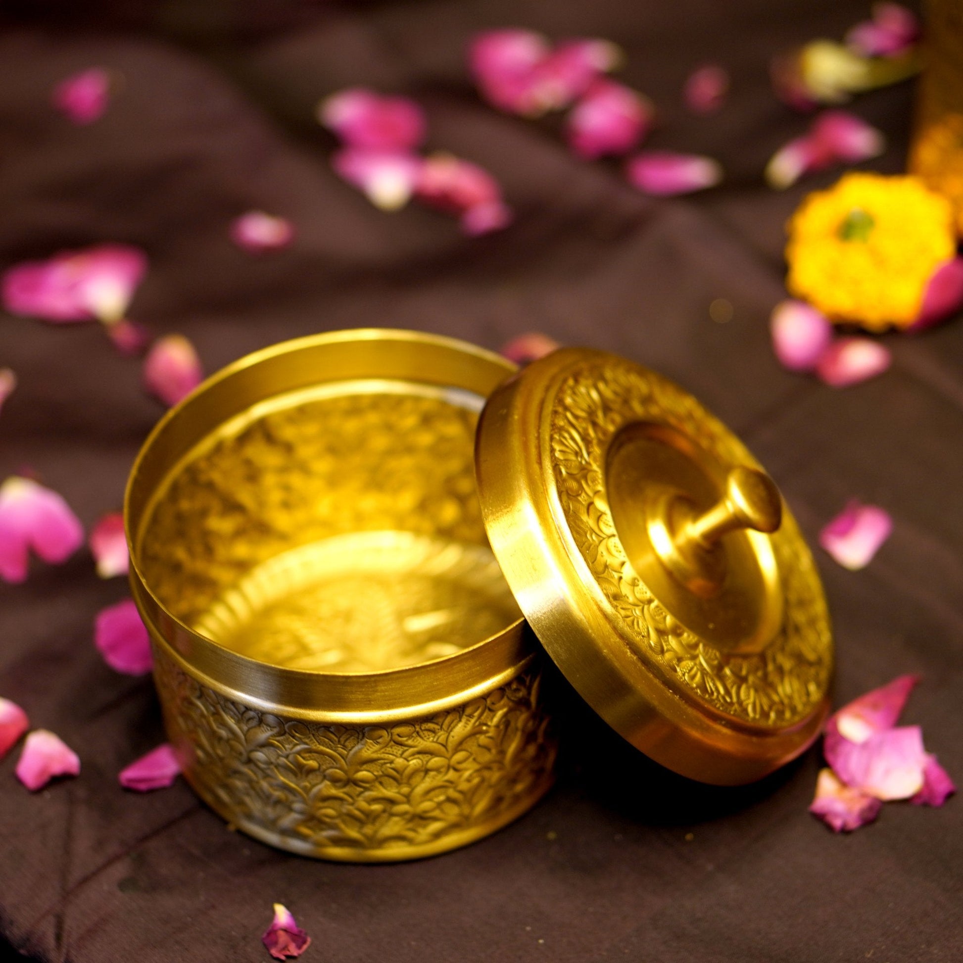 Brass Antique Jewellery Box