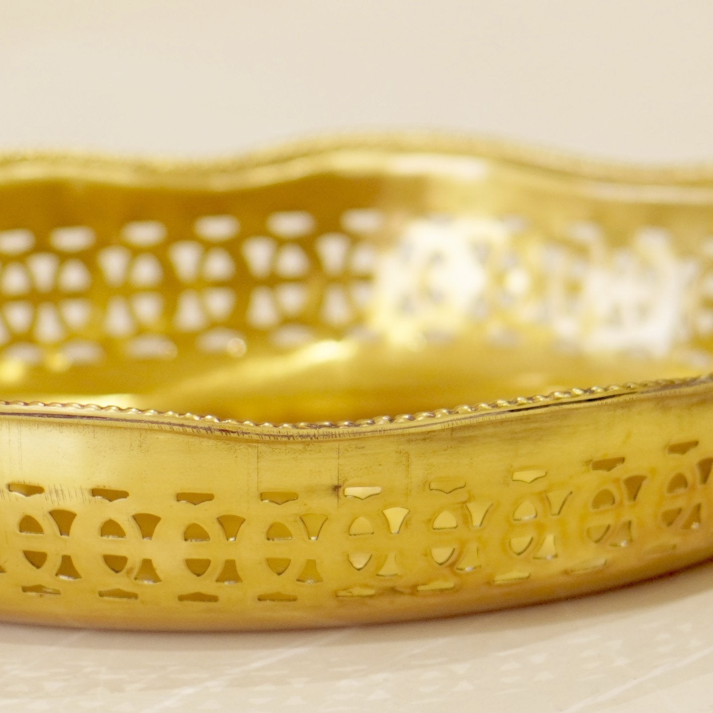 Brass Antique Snack Bowl