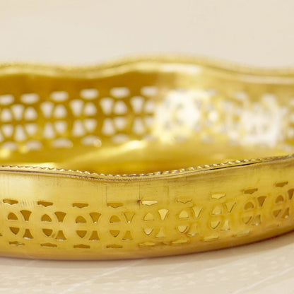 Brass Antique Snack Bowl