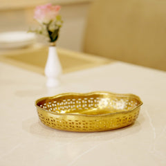 Brass Antique Snack Bowl