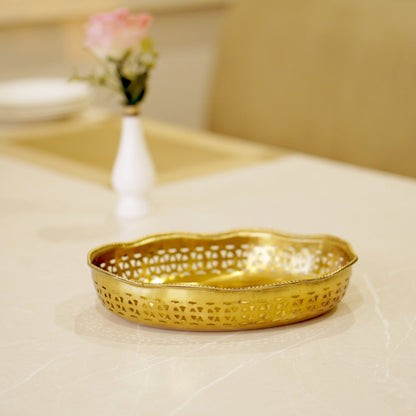Brass Antique Snack Bowl