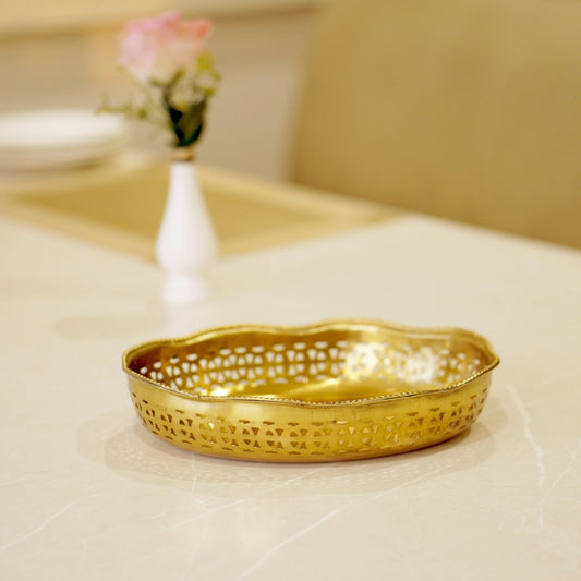 Brass Antique Snack Bowl