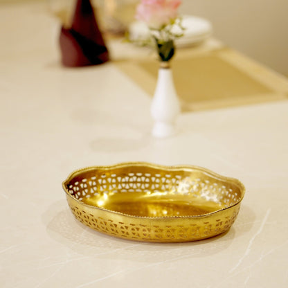 Brass Antique Snack Bowl