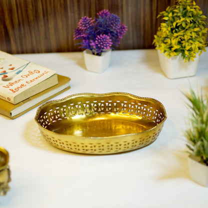 Brass Antique Snack Bowl