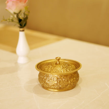 Brass Antique Trinket Box