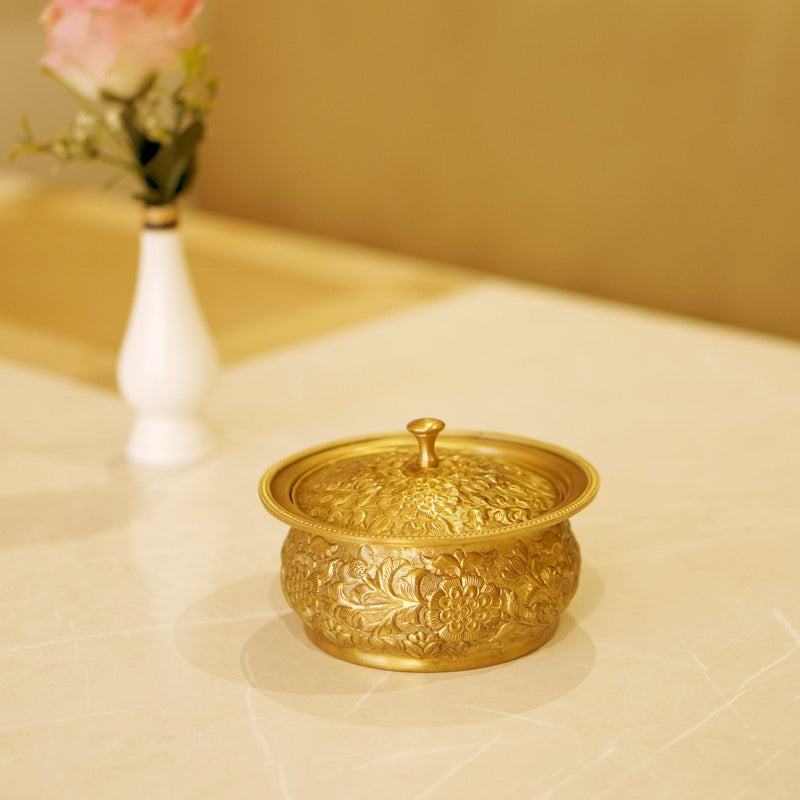 Brass Antique Trinket Box