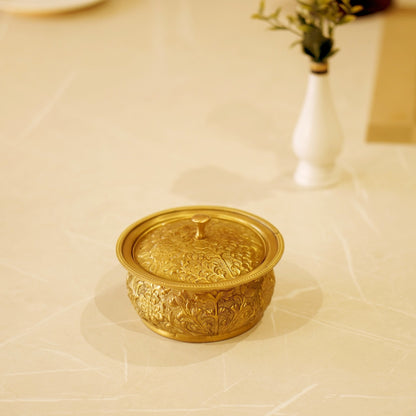 Brass Antique Trinket Box