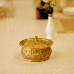 Brass Antique Trinket Box