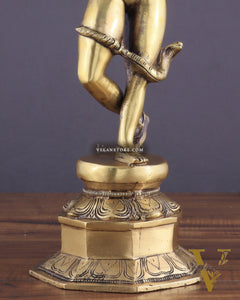 Brass Apsara Unique Sculpture – A Testament of Fertility 16"