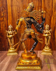 Brass ardhanarishvara Statue 24 inch.