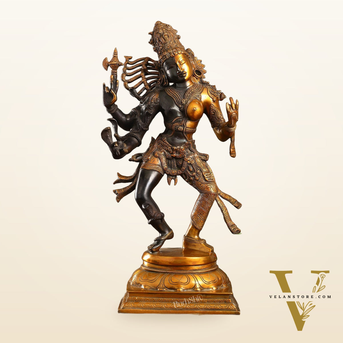 Brass ardhanarishvara Statue 24 inch
