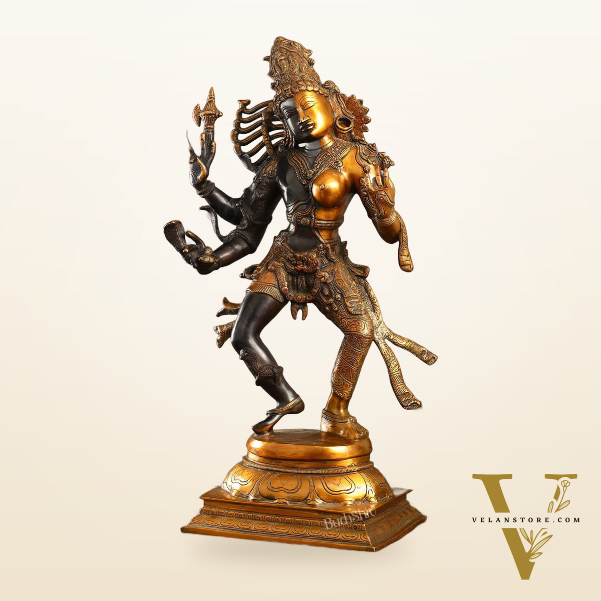 Brass ardhanarishvara Statue 24 inch