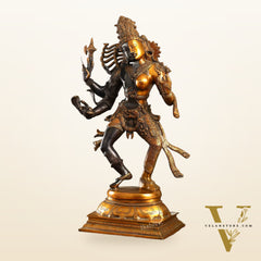 Brass ardhanarishvara Statue 24 inch