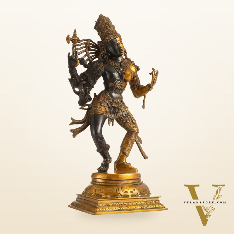 Brass ardhanarishvara Statue 24 inch