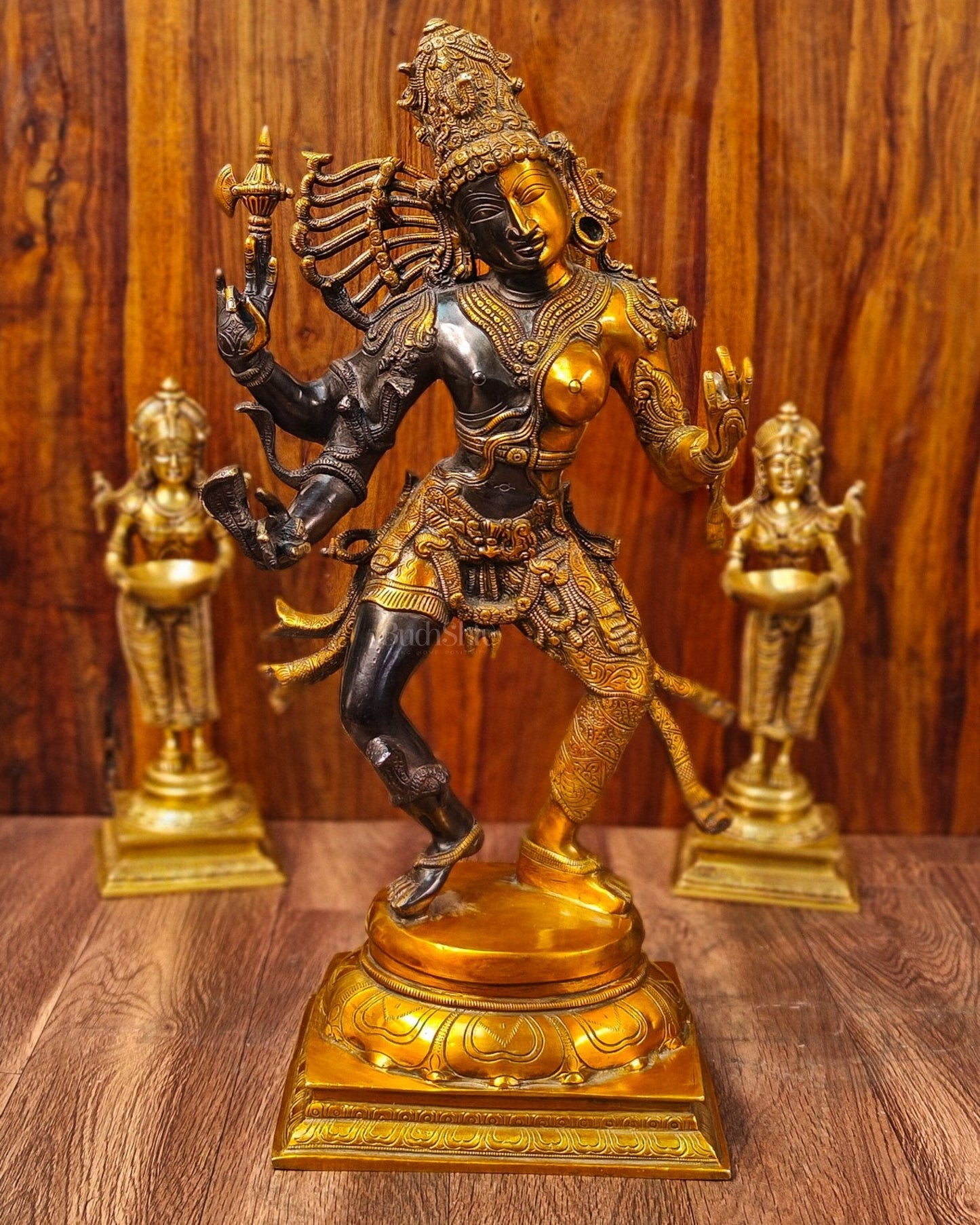 Brass ardhanarishvara Statue 24 inch.