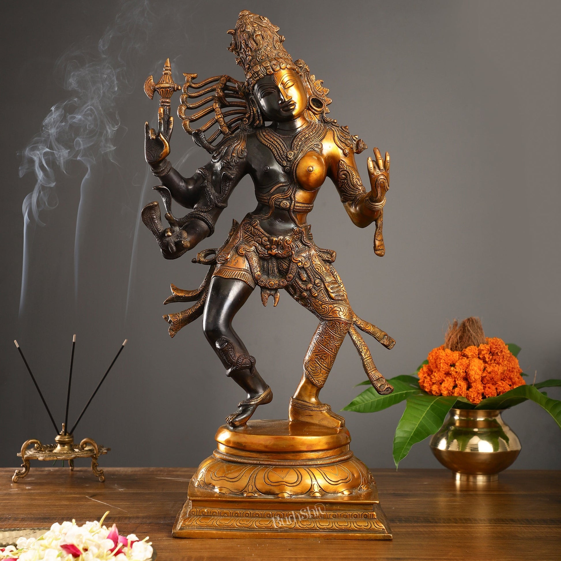 Brass ardhanarishvara Statue 24 inch