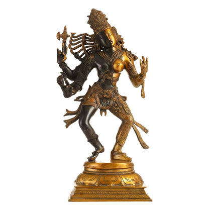 Brass ardhanarishvara Statue 24 inch