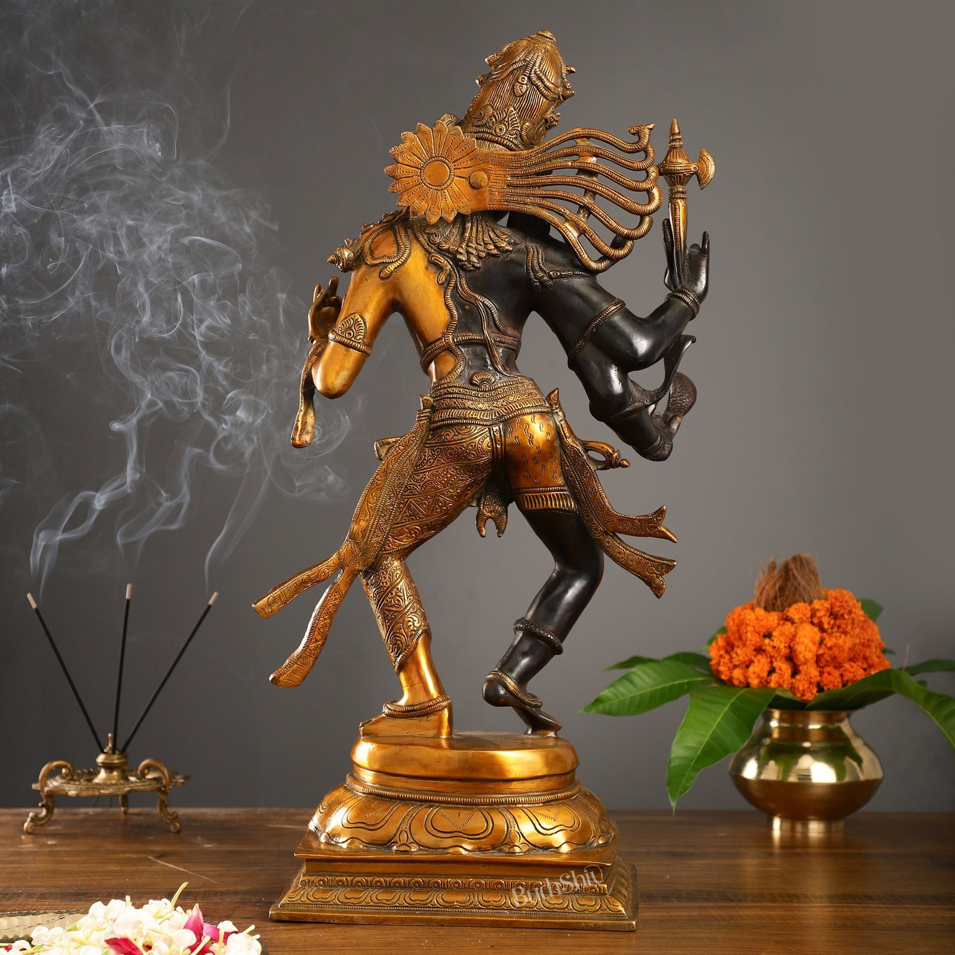 Brass ardhanarishvara Statue 24 inch