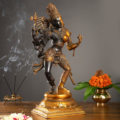 Brass ardhanarishvara Statue 24 inch