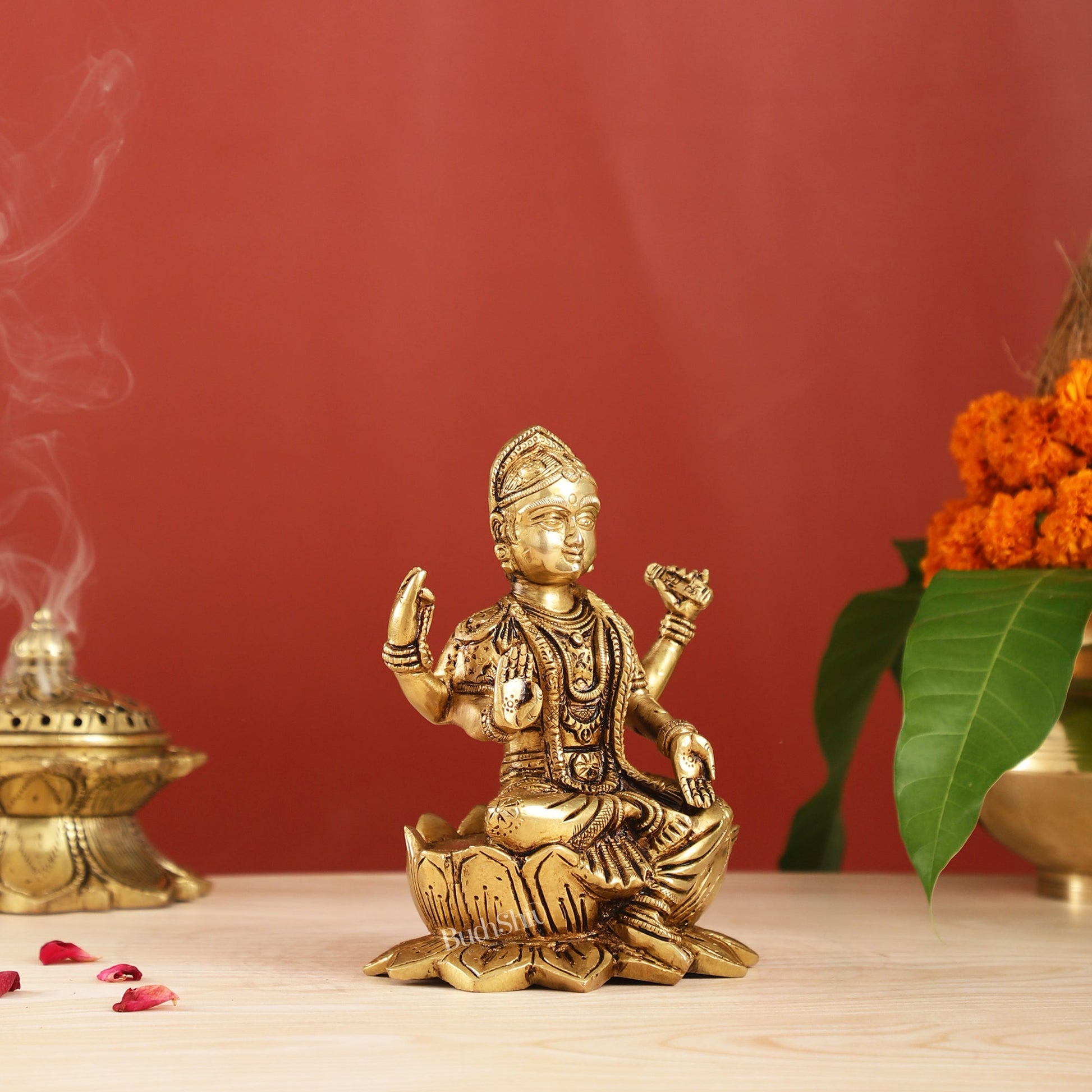 Brass Bal ambika ma balatirupurasundari/ Balambigai Statue 6.5"