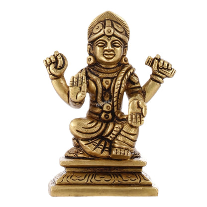 Brass Tripura sundari ba sundari balambika Idol | Height 3 inch
