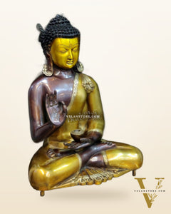 Brass Blessing Buddha Duel tone 20"