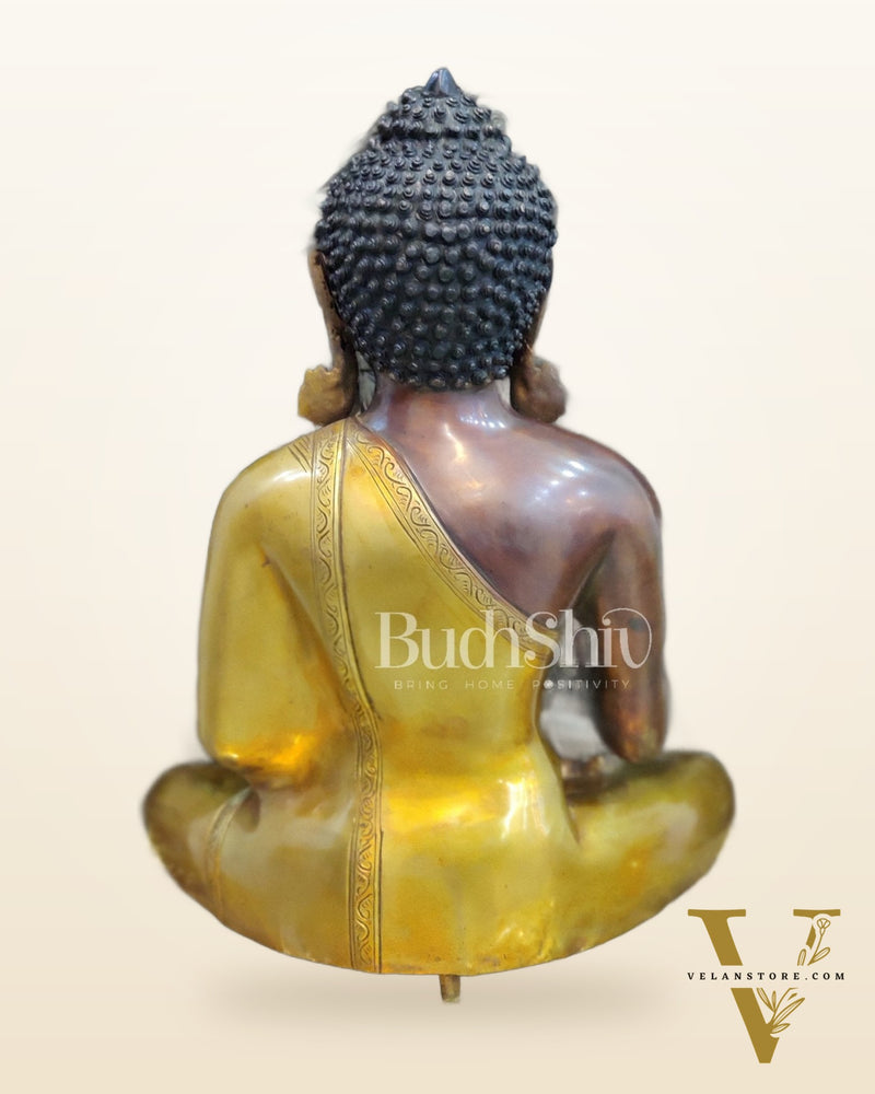 Brass Blessing Buddha Duel tone 20"