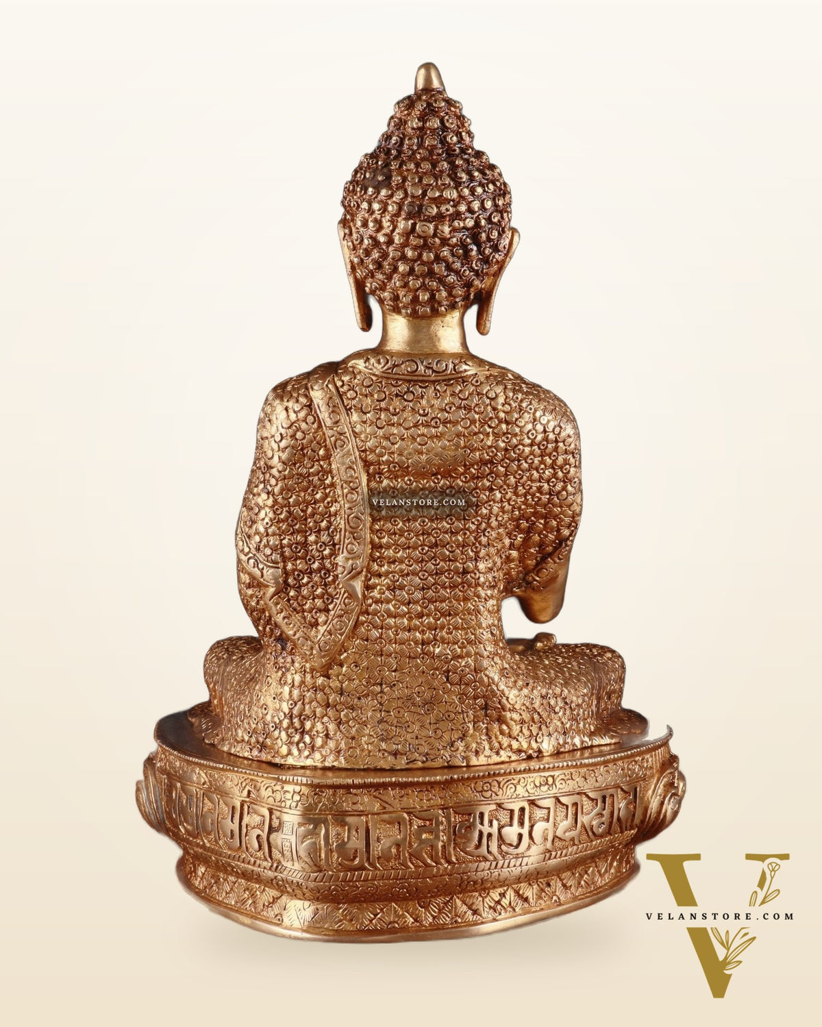 Brass Buddha aashirwad Statue 16 inch