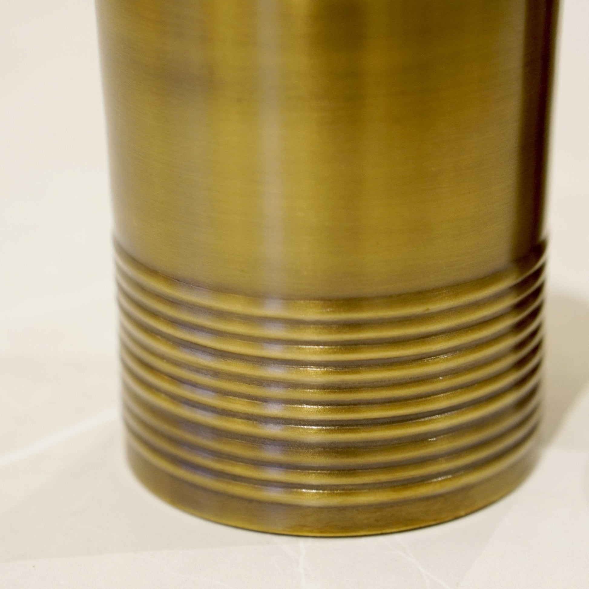 Brass Container/Dabba Set with wooden lid