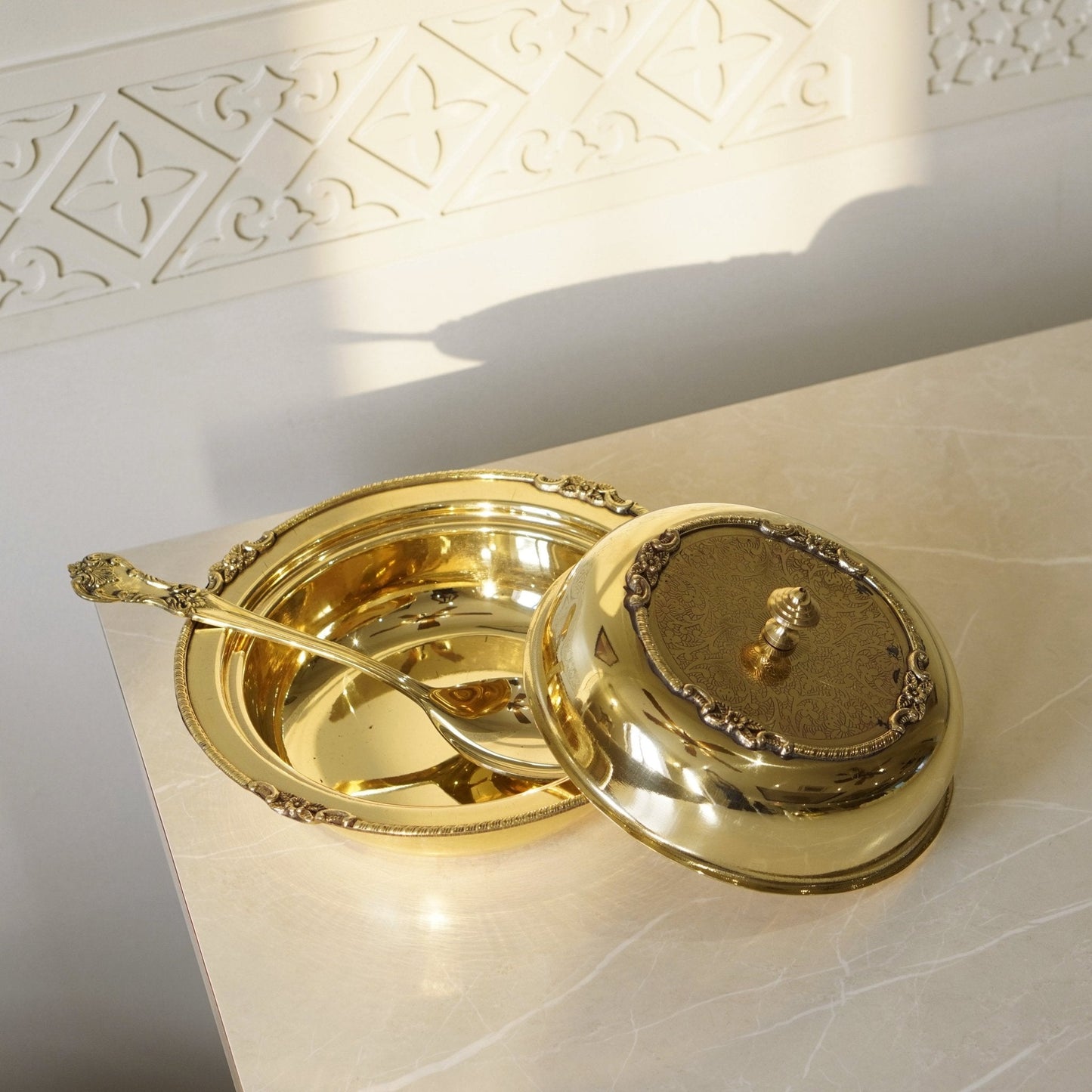 Brass Casserole / Pital Donga / Tureen