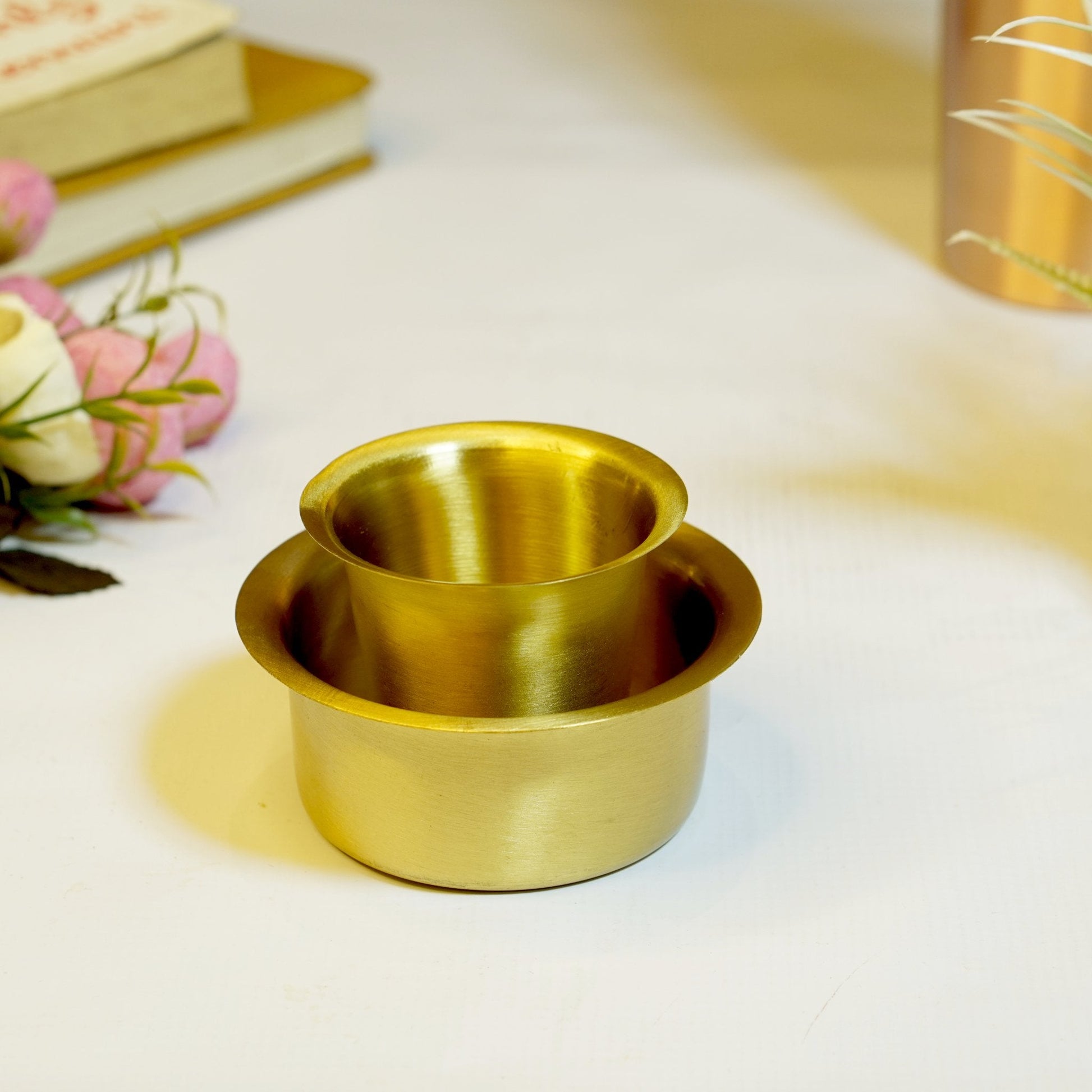 Brass Coffee Dabra Matte Finish