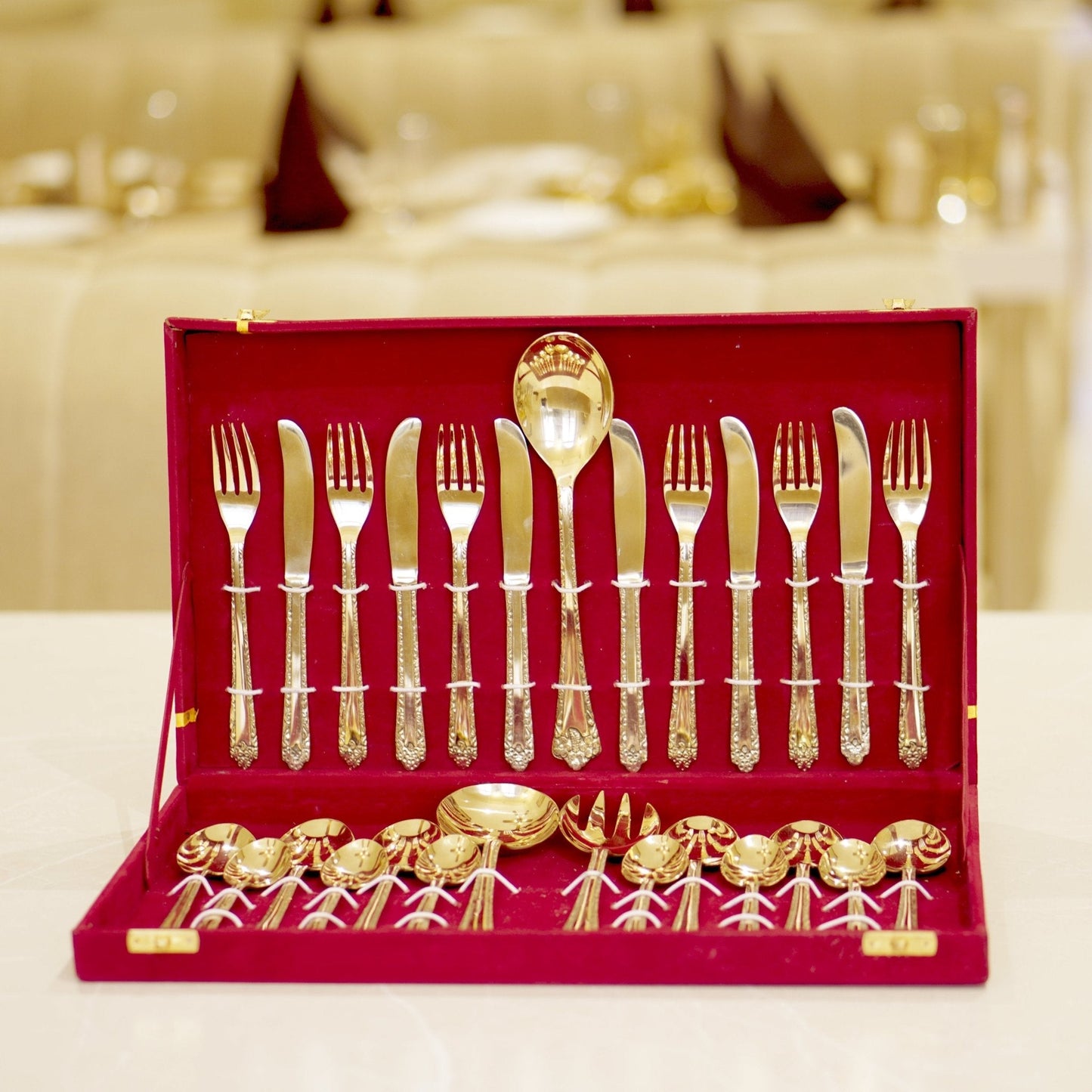 Brass Cutlery Set