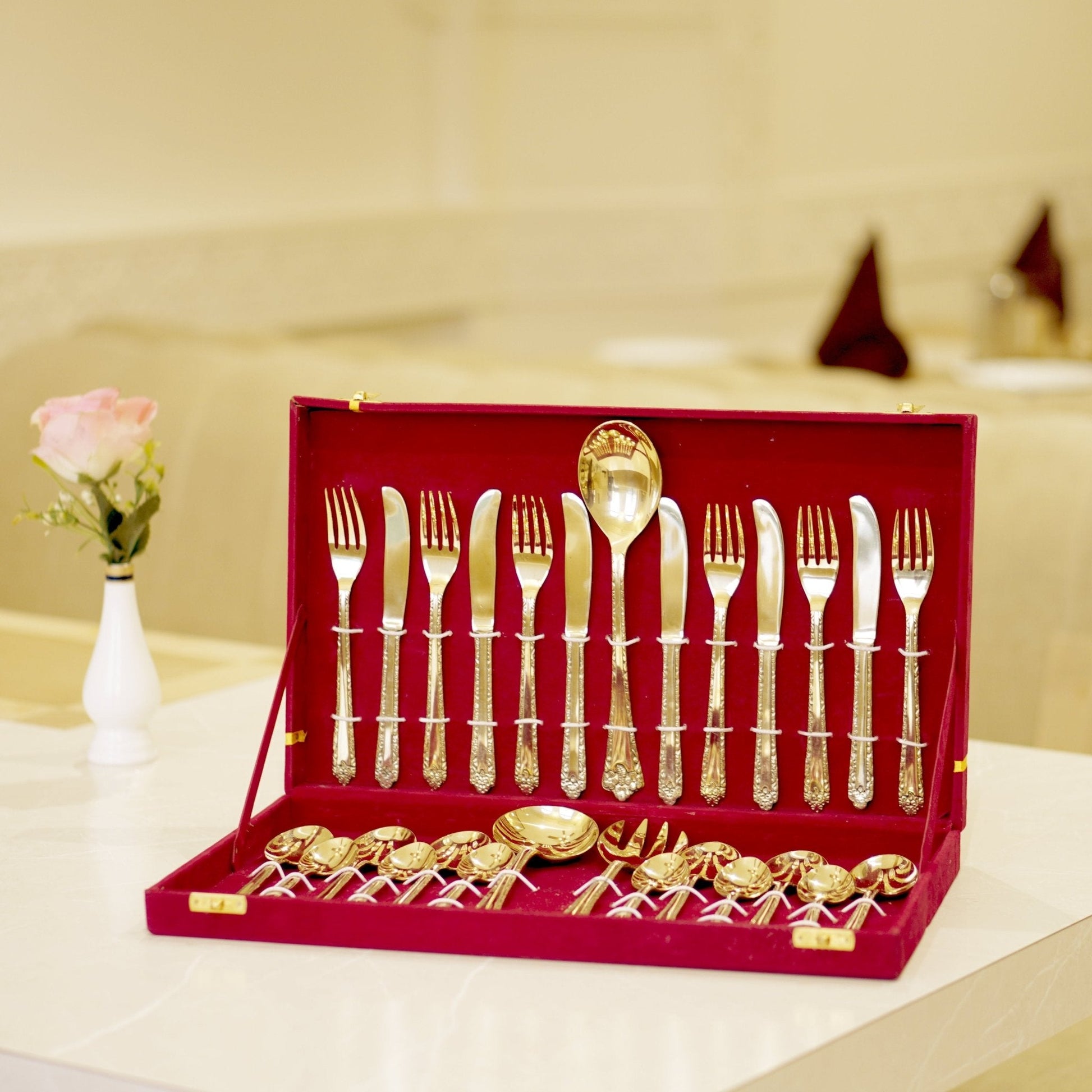 Brass Cutlery Set