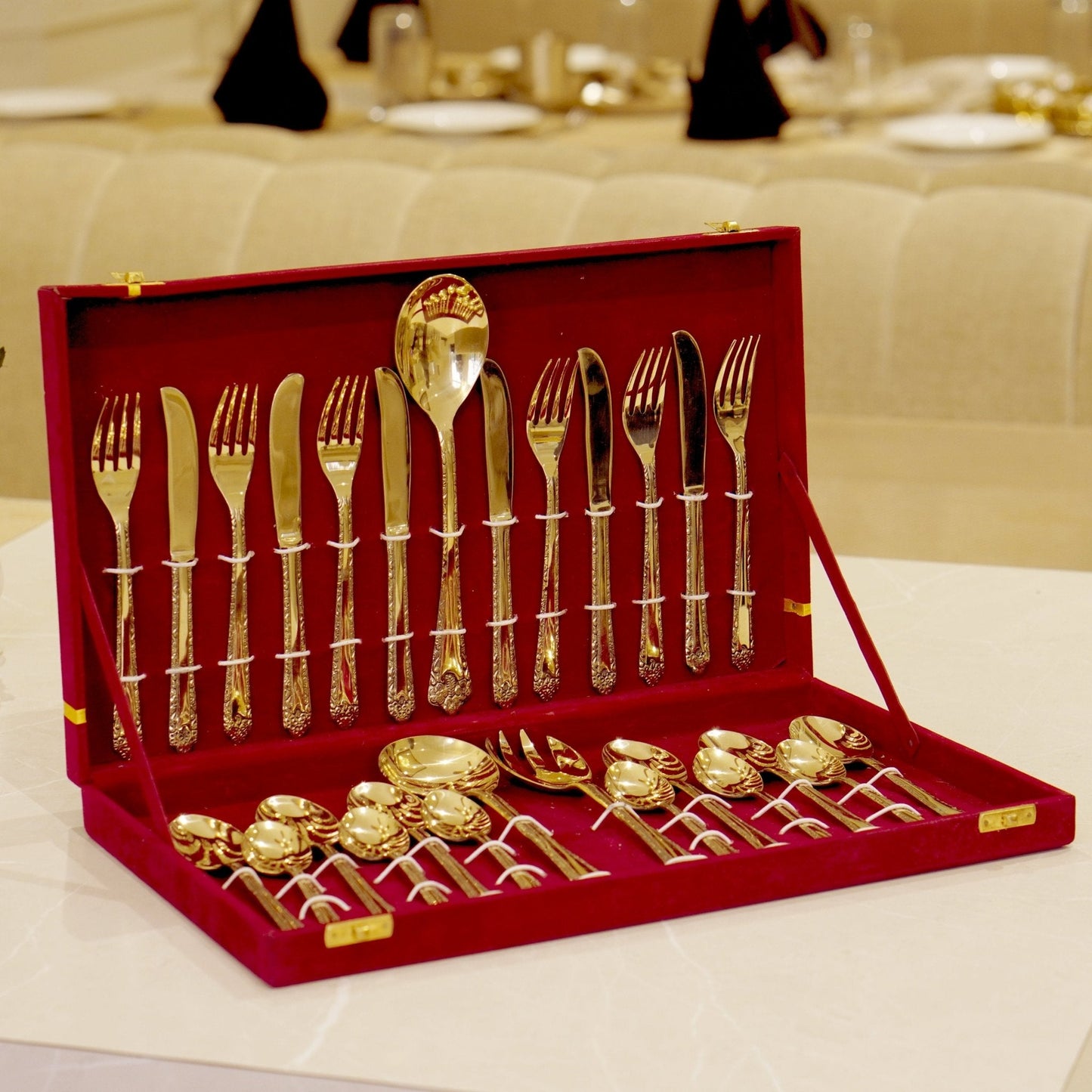 Brass Cutlery Set