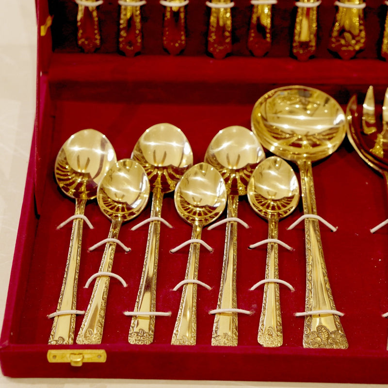 Brass Cutlery Set