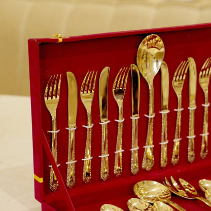 Brass Cutlery Set