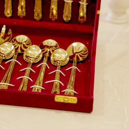 Brass Cutlery Set