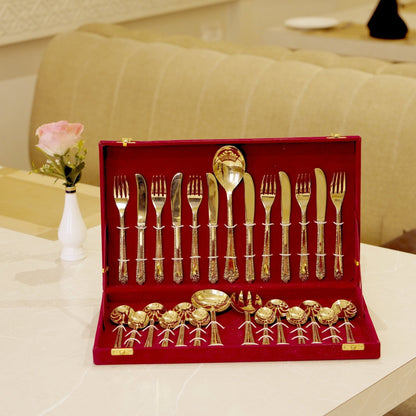 Brass Cutlery Set