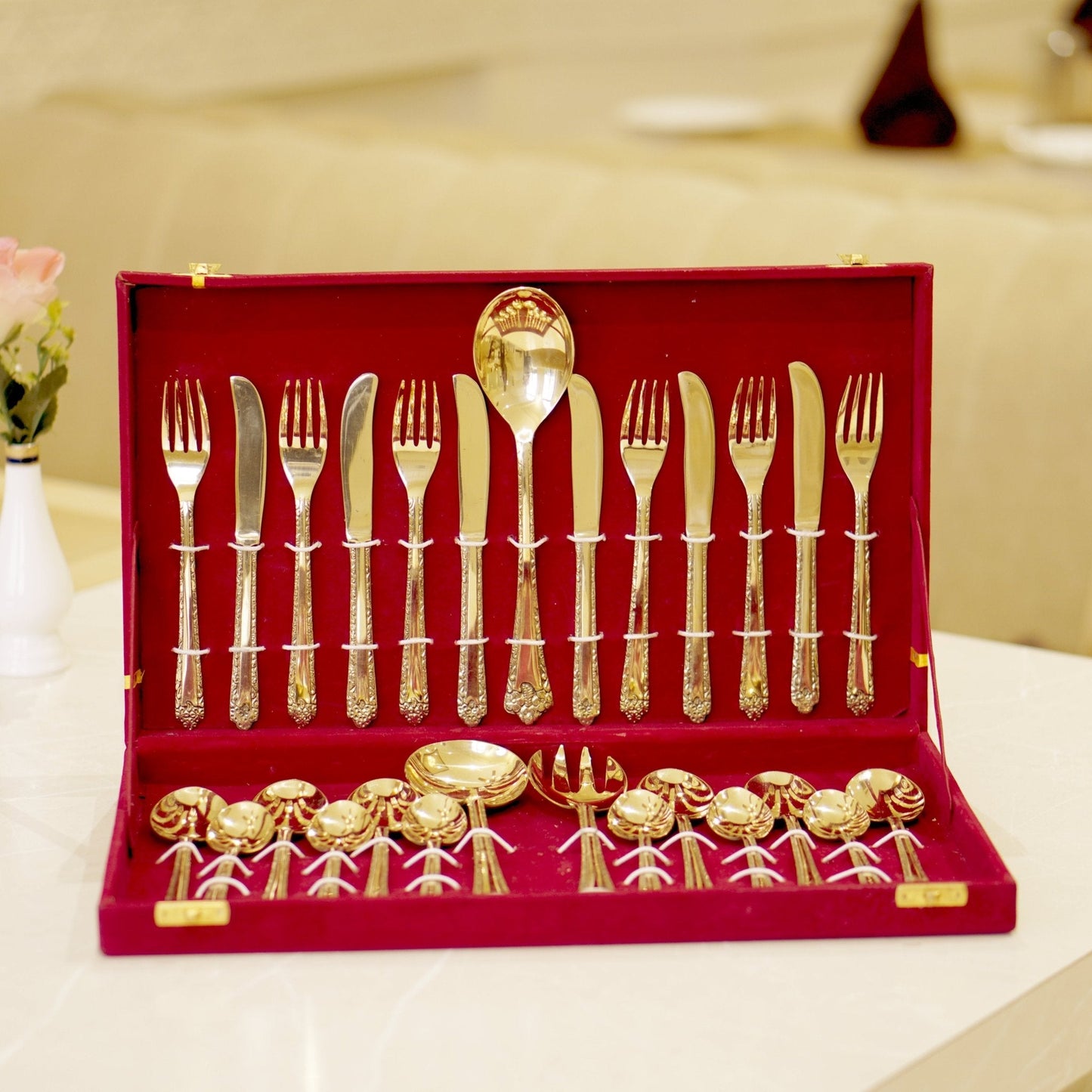 Brass Cutlery Set