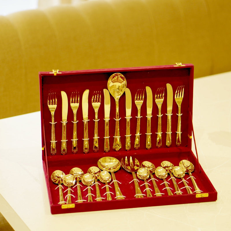 Brass Cutlery Set