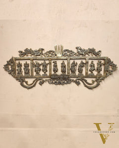 Brass Dashavatar Wall hanging