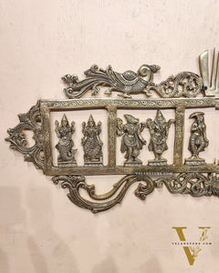 Brass Dashavatar Wall hanging