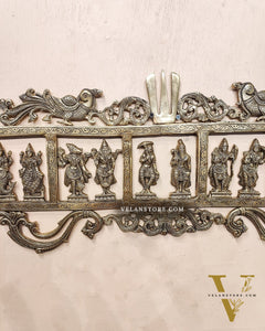 Brass Dashavatar Wall hanging
