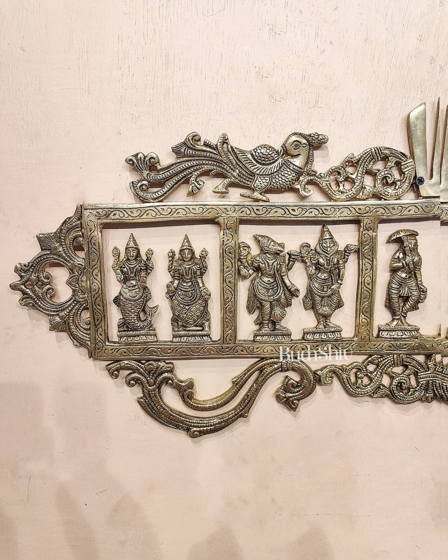 Brass Dashavatar Wall hanging
