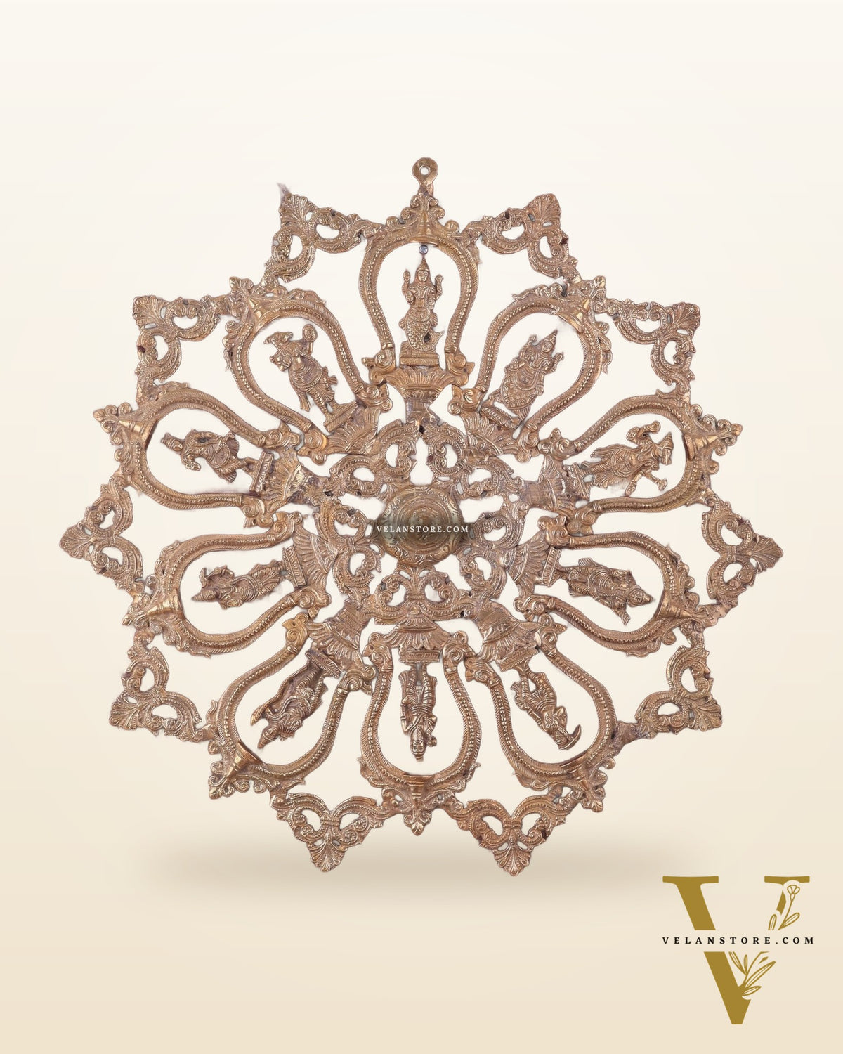 Brass dashavataram Wall hanging 25"