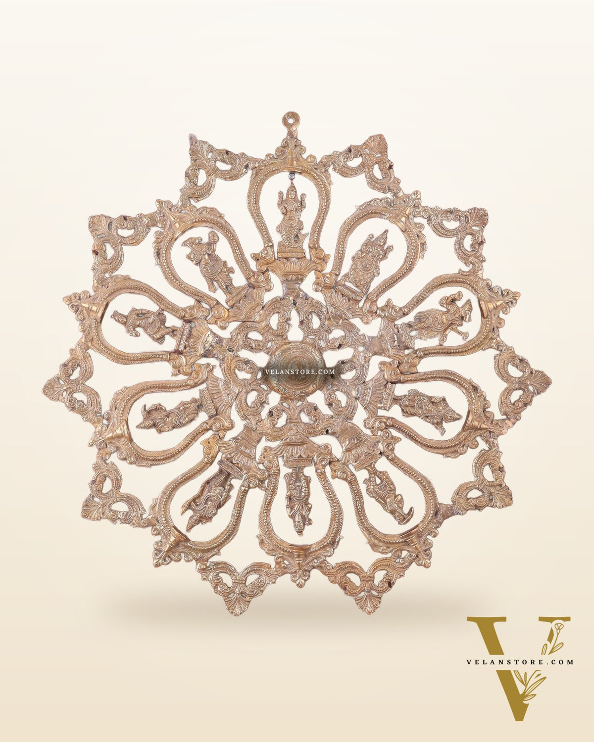 Brass dashavataram Wall hanging 25"