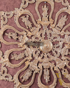Brass dashavataram Wall hanging 25"