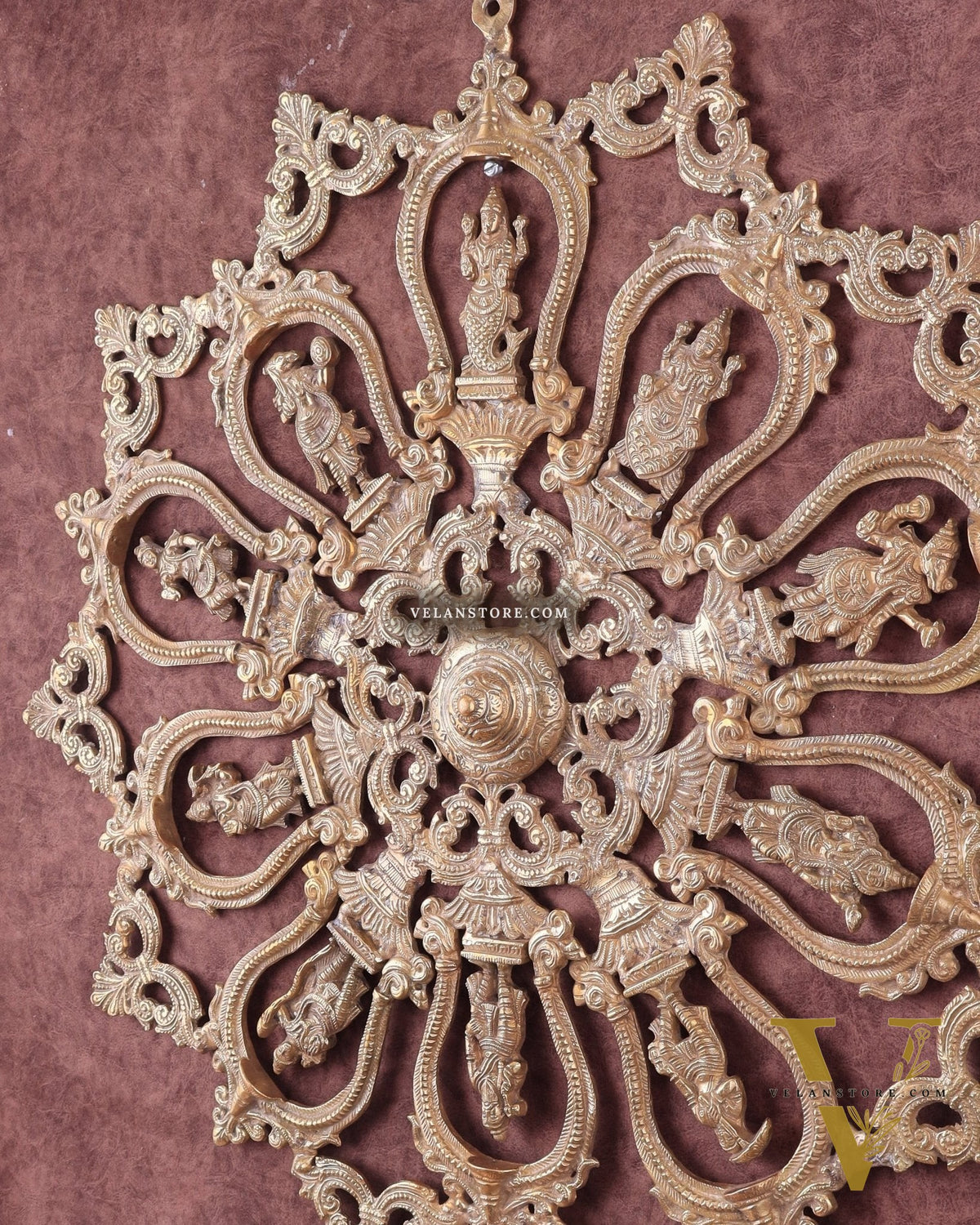 Brass dashavataram Wall hanging 25"