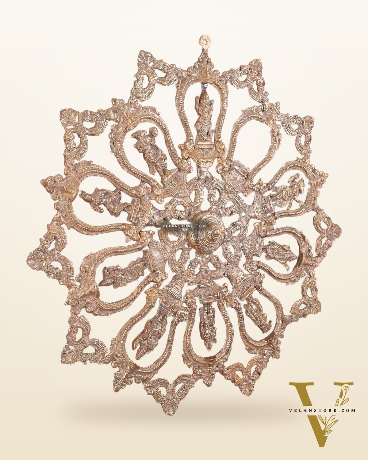 Brass dashavataram Wall hanging 25"