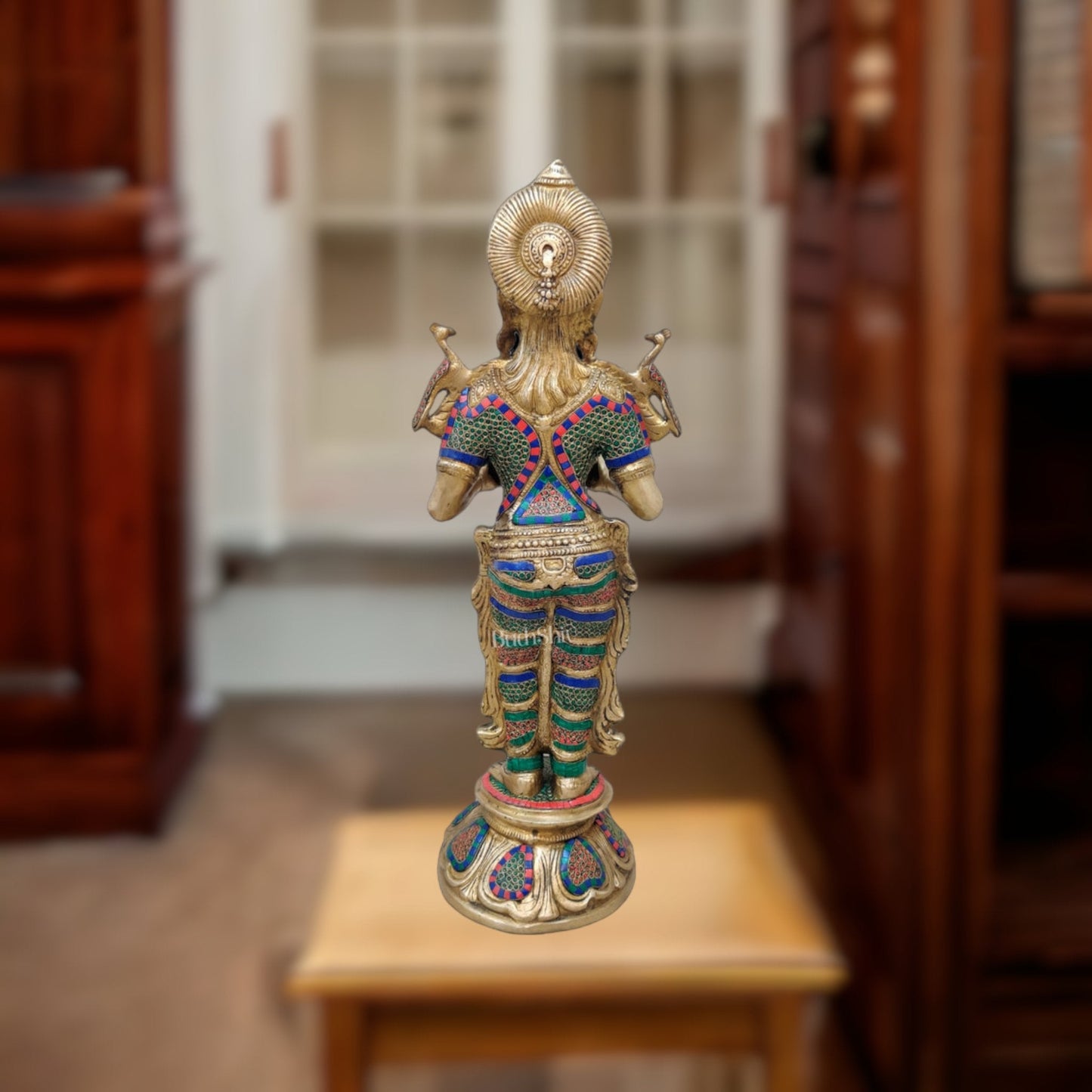 Brass Deep Lakshmi Pavaai Vilakku 30"